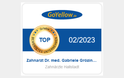 TOP Bewertungssiegel bei GoYellow
